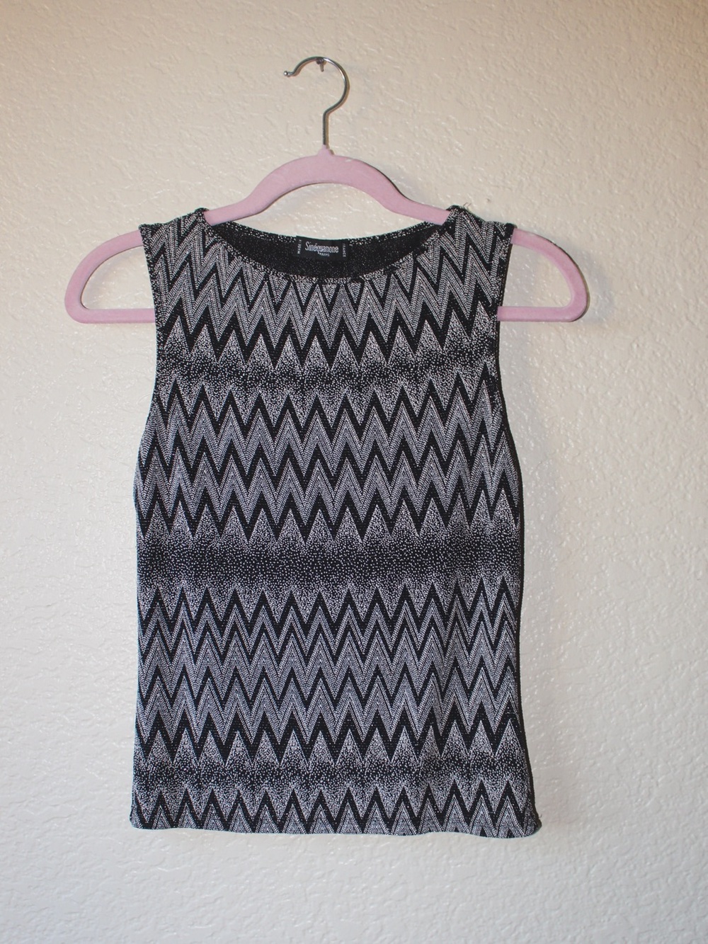 Vintage Euro Zigzag Tank Top